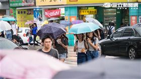 氣象,下雨,豪雨,大雨特報,雨,雷雨 記者林敬旻攝