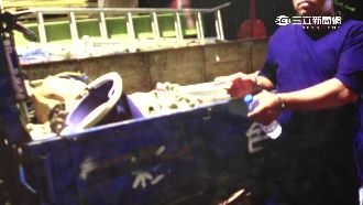 壯碩賊心虛逃跑　4警察聯手壓制逮人