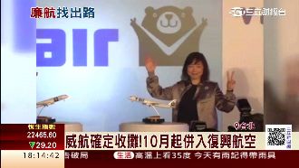 廉航虧損連連　威航併復興航空拚轉型