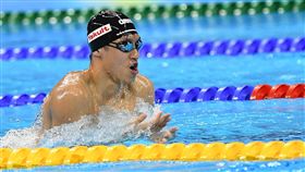 台灣游泳小將李炫諺(中央社)
