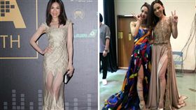 圖翻攝自蔡健雅臉書 資料照 合成圖 
