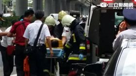 捷運科技大樓婦人墜樓（圖／記者楊宗翰攝影）