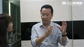 顧立雄。（記者盧素梅攝）