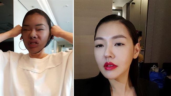 小S拋開形象　攜三女套髮網醜扮鬼臉