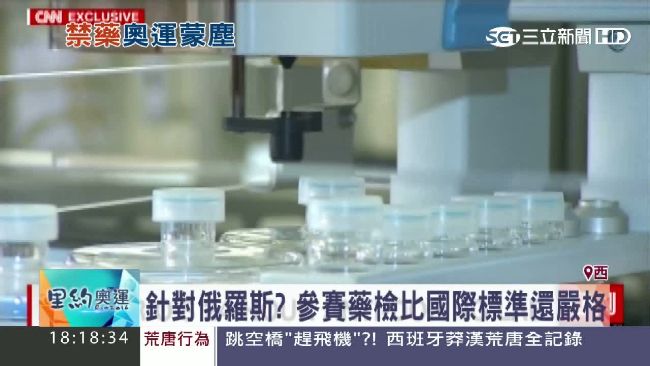 奧運嚴格藥檢列冊清查　俄國標準最高