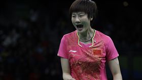 中國桌球女將丁寧_美聯