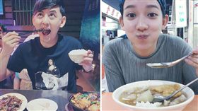 圖翻攝自孟耿如 黃子佼臉書 合成圖