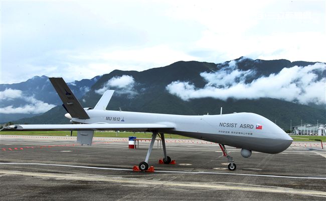雲騰UAV無人機。（記者邱榮吉/花蓮拍攝）