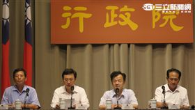 行政院會會後記者會。（記者盧素梅攝）