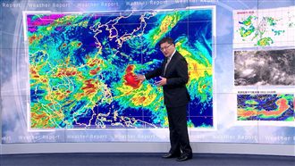 防午後雷陣雨！低壓盤旋恐成新颱風
