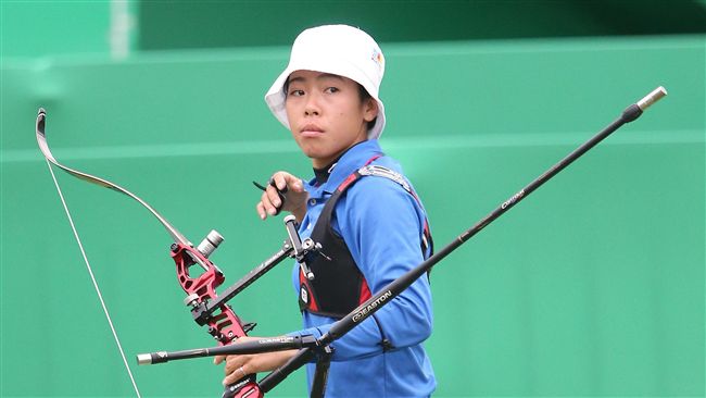 譚雅婷表現絕佳　女子射箭晉級八強
