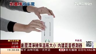 僅保溫瓶大小！創星科技推個人空淨機
