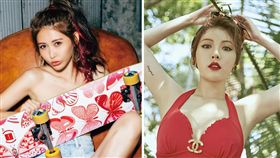 圖翻攝自愷樂臉書　韓網　泫雅　合成圖