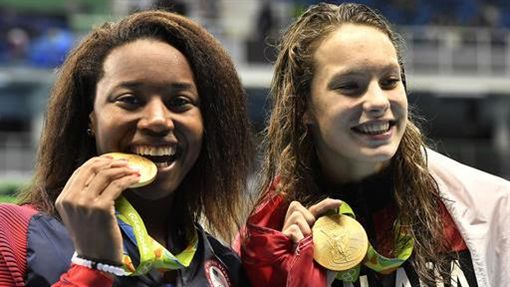 曼紐,Simone Manuel,奧運（圖／美聯社／達志影像）