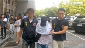 朱嫌利用網路自學盜刷65萬元仍遭警逮（楊忠翰攝）