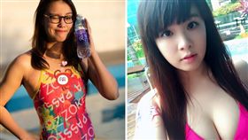 圖翻攝自小小瑜臉書  傅園慧微博合成圖