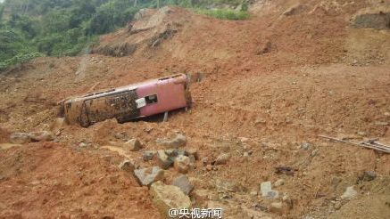 台旅行團福建遇山崩　1死22人脫困