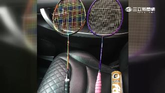 假運動真偷竊　識貨賊拿爛球拍掉包