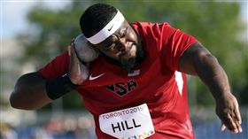 美國奧運田徑隊鉛球選手達瑞爾（Darrell Hill）（圖／路透社／達志影像）