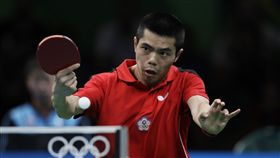 莊智淵,桌球,2016里約奧運
圖／美聯社／達志影像