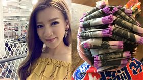 曾雅蘭,燙頭髮 圖／翻攝自曾雅蘭臉書