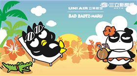 立榮航空酷企鵝彩繪機。（圖／立榮航空提供）