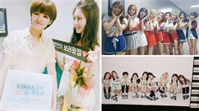 圖翻攝自韓網 twice 合成圖