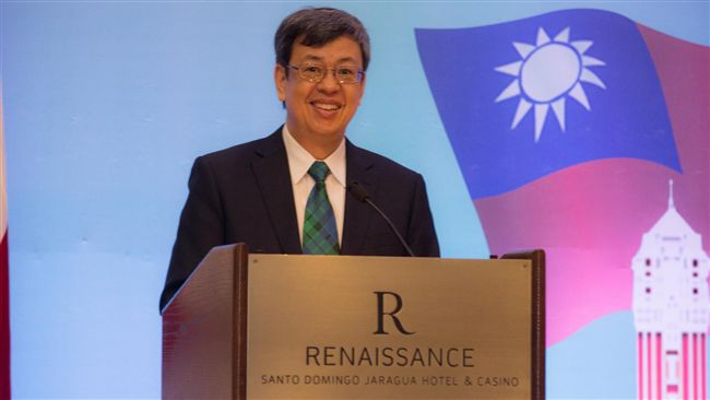宴僑界代表　陳建仁：多台情誼像咖啡