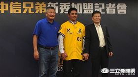 蔡明堂 陳琥 中信兄弟（陳怡汝攝）