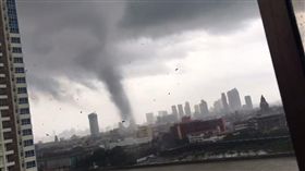 馬尼拉龍捲風（圖／翻攝自Sunshine Yu臉書）