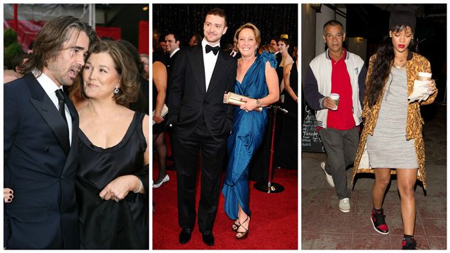 家人的愛！這些大明星其實都很孝順