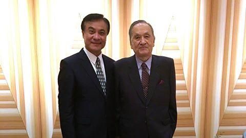 彭明敏93歲壽宴　蘇嘉全到場致意