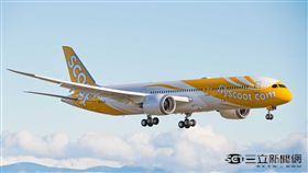 酷航波音787夢幻客機。（圖／酷航提供）