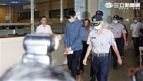 陳皓揚虐殺「大橘子」案出庭 (圖／記者林敬旻攝影)