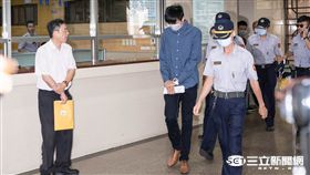 陳皓揚虐殺「大橘子」案出庭 (圖／記者林敬旻攝影)