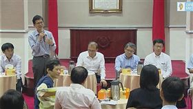 林全與社會各領域團體對話。（記者盧素梅攝）