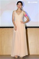 氣質女伶陳匡怡彩妝保養有一套。（記者邱榮吉/攝影）