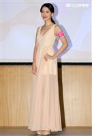 氣質女伶陳匡怡彩妝保養有一套。（記者邱榮吉/攝影）