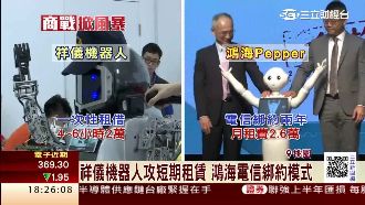 本土商祥儀推機器人　短期租借尬鴻海