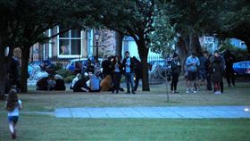 瘋抓寶可夢人潮（圖／翻攝自鏡報）