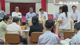 林全與社會各領域團體對話。（記者盧素梅攝）