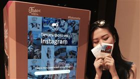 誠品生活信義店　Instagram列印機 FotoNota