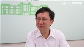 行政院發言人童振源。（記者盧素梅攝）