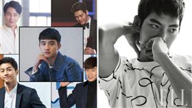 圖翻攝自韓網 金宇彬 宋仲基 合成圖