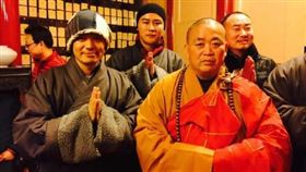 王寶強,釋永信,圖／微博