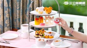 香港迪士尼與PANDORA合作珠寶店、下午茶。（圖／香港迪士尼提供）