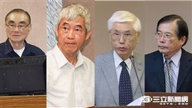 交通部長賀陳旦、衛福部長林奏延、及勞動部長郭芳煜、國防部長馮世寬/資料照