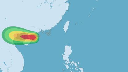 颱風電母形成　台灣有短暫陣雨和長浪