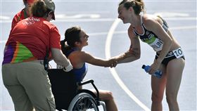 美國長跑選手Abbey D'Agostino（圖／美聯社／達志影像）