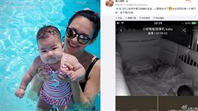 圖翻攝自章子怡微博　合成圖